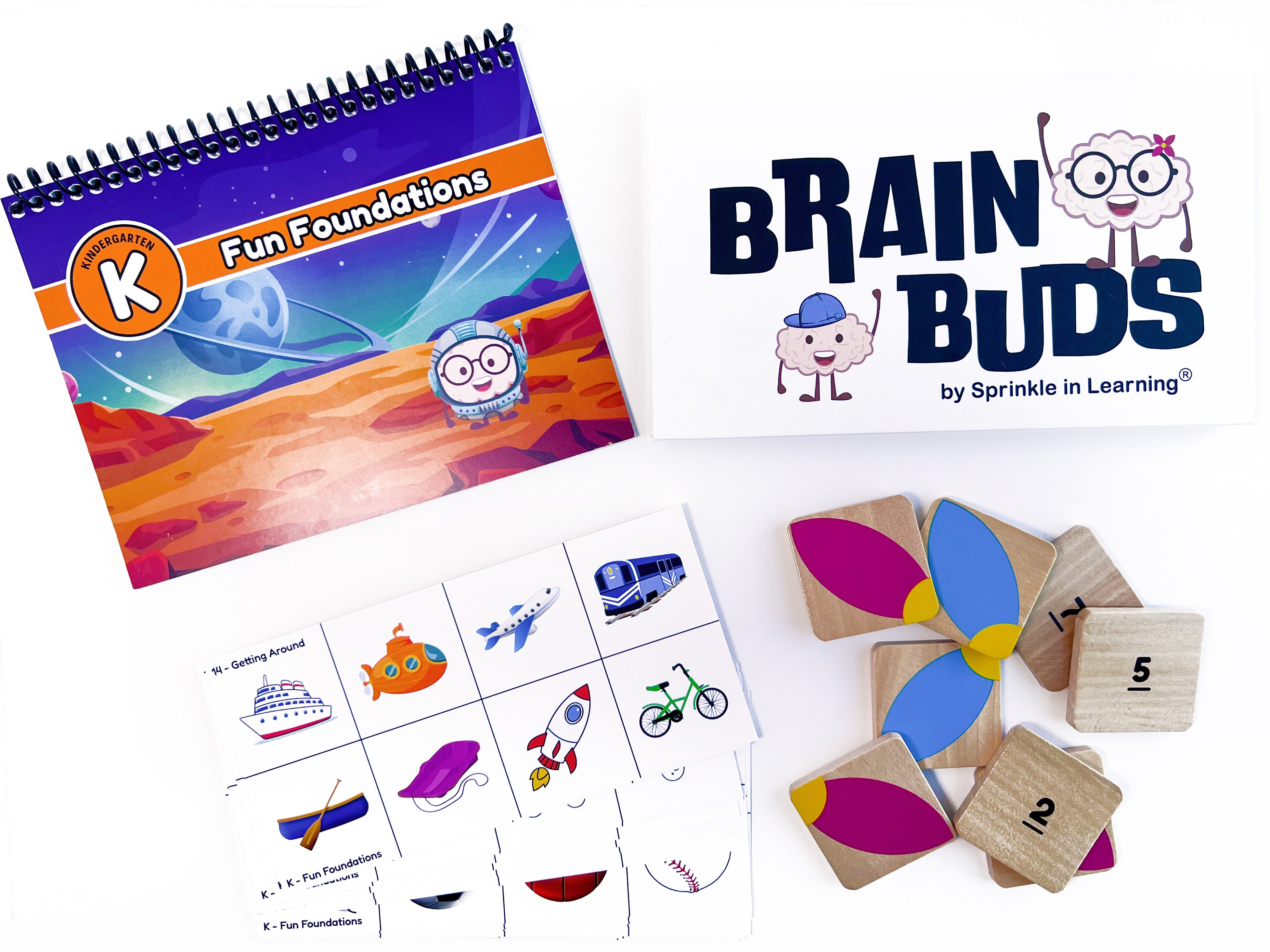 BrainBuds | Kindergarten | Fun Foundations Set – Sprinkle in Learning