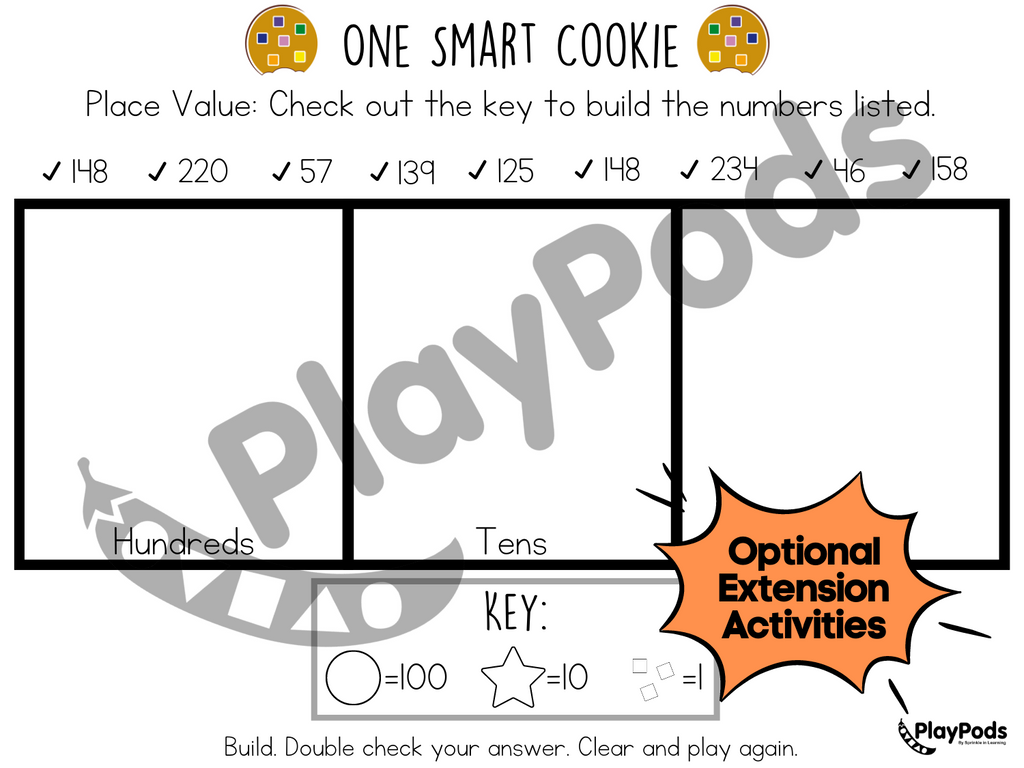 Optional extension activity card