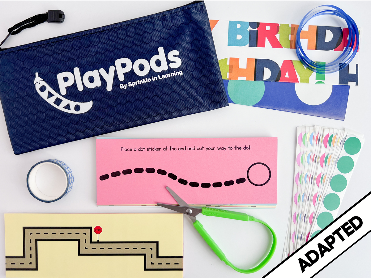 PlayPods | Silly Scissors | Adapted – Sprinkle in Learning